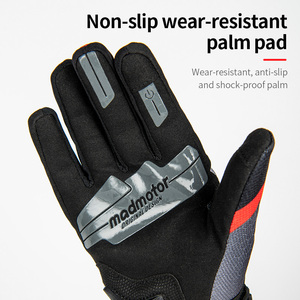 Guantes de carreras de motos <span class=keywords><strong>MX</strong></span> de dedo completo personalizados, equipo de Motocross antideslizante para todas las estaciones, ropa deportiva al aire libre - Product Image 5