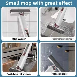Mini vadrouille de bureau multifonctionnelle éponge en microfibre facile à utiliser pour le sol usage domestique salle de bain cuisine <span class=keywords><strong>magique</strong></span> - Product Image 3