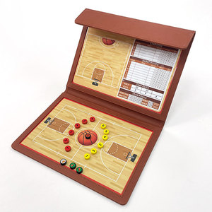 Pliage magnétique double face Cela peut être écrit pour effacer le tableau de tactique de basket-ball de l'entraîneur de jeu - Product Image 3