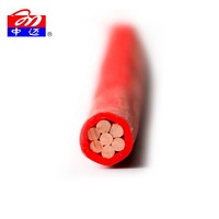 Câble électrique de haute qualité Zhongmai H07VR, fil de cuivre solide, isolation en PVC, diamètre 1,5-10 mm, 450/750 V, 100 m/rouleau, utilisation extérieure