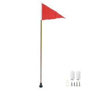 1.2 Meter Foldable Aluminum Alloy Flag with <b>Safety</b> Belt Canoe/Kayak Accessories with Flag Screws Washers <b>Water</b> <b>Safety</b> <b>Products</b> - Product Image 2