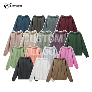 Archer Custom Winter Hoodie Jogger Set Ropa Tallas grandes Fleece Sweatsuit Dos piezas Jogger Mens Track Suit Sets - Product Image 4