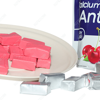 Comprimés d'antacide OEM HEARTBURN au carbonate de calcium 420 mg, suppléments pour la santé de l'estomac et de l'intestin, enrichis en calcium, vitamines D3, K2 et B12