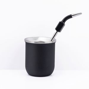 Productos personalizados Taza <span class=keywords><strong>de</strong></span> <span class=keywords><strong>yerba</strong></span> <span class=keywords><strong>mate</strong></span> con bombilla <span class=keywords><strong>de</strong></span> paja Vacío <span class=keywords><strong>de</strong></span> doble pared Vaso con forma <span class=keywords><strong>de</strong></span> huevo <span class=keywords><strong>de</strong></span> acero inoxidable Tazas aisladas Sublimación - Product Image 2