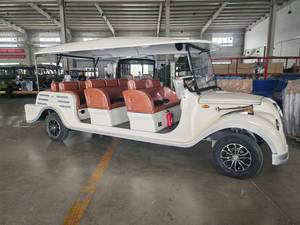 Carrito de Golf de Último Modelo con 8 Asientos y Motor de 4000W, Estilo Retro Clásico de Lujo, 30-50Km/h, Incluye Precios de Producto, Bajo Precio - Product Image 4