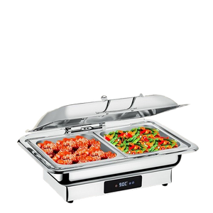 Poêle à buffet électrique commercial 9L avec caractéristiques durables en acier inoxydable Table d'isolation pour hôtel et restaurant CNC <span class=keywords><strong>Bubi</strong></span> Design - Product Image 2