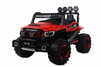 Voiture Buggy de plage électrique 12V RC avec ABS + lumières LED en acier 4 roues télécommandées pour les enfants de 3 à 8 ans