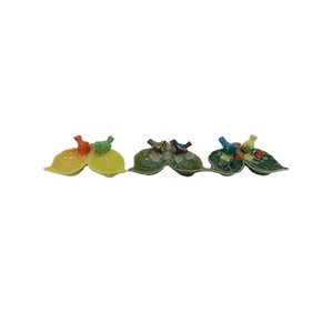 Antique bains d'oiseaux en plein air extérieur jardin bain d'oiseaux bol de bain d'oiseaux en résine avec ornement d'oiseau Vintage pour décor de Table de cour extérieure - Product Image 6