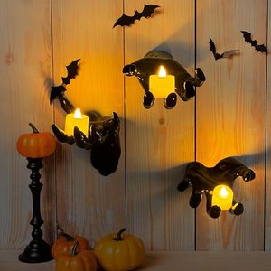 Decoraciones de Halloween, Manos de Terror de Tamaño Real para Decoraciones de Pared Góticas, Decoraciones de Halloween Espeluznantes para Interiores - Product Image 3