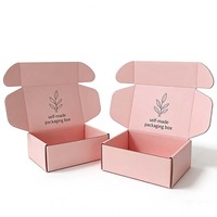 Boîte d'emballage postale en papier personnalisable et recyclable pour vêtements, chaussettes, chemises, jupes, pantalons, sous-vêtements – Vente en gros, conception gratuite
