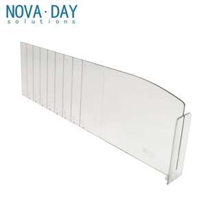 Système <span class=keywords><strong>de</strong></span> séparateurs <span class=keywords><strong>de</strong></span> rayonnages <span class=keywords><strong>de</strong></span> réfrigérateur en plastique transparent pour supermarchés, séparateurs <span class=keywords><strong>de</strong></span> congélateur pour les produits sur les rayonnages - Product Image 5