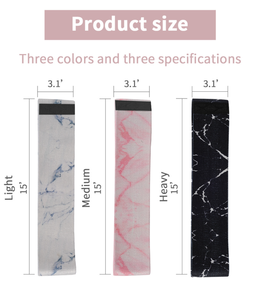 Set di Fasce Elastiche in Cotone per Allenamento, Bande di Resistenza per Palestra e Fitness, Livello Avanzato per Yoga ed Esercizi, Fasce per Anca e Loop per Glutei - Product Image 5