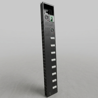 PDU Industrielle 250A Triphasée 180kW 415V/277V 45 Ports PA45/P33 Refroidissement Liquide pour Serveur Haute Densité HPC AI GPU