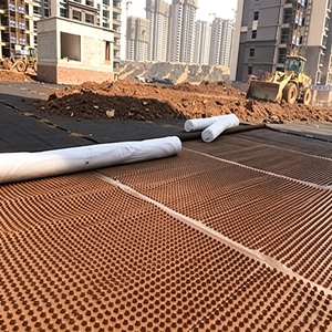 Planche de drainage en plastique alvéolée pour garage souterrain, usage industriel, extérieur et jardin - Product Image 2