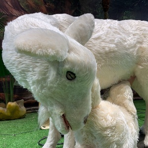 Modèle de chèvre Animal animé, taille réelle, <span class=keywords><strong>parc</strong></span> d'attractions intérieur animalier - Product Image 5