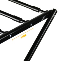Vente en gros présentoir à vêtements multifonctionnel étendoir vertical pliable étendoir à vêtements en métal étendoir à trois niveaux