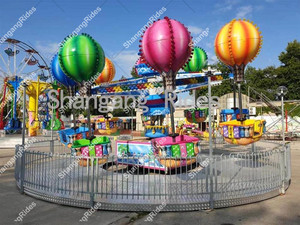 Giostra a <span class=keywords><strong>Palloncini</strong></span> Samba Montata su Rimorchio, Attrazione Girevole per Bambini per Parchi Divertimento e Centri Familiari - Product Image 3