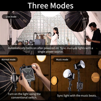 ZHIYUN MOLUS G200 300W Photographie Professionnelle 2700K-6500K LED Vidéo Lumière APP Contrôle Caméra Lumière Studio Photo Lampe