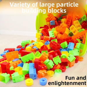 Trẻ Em Của Lớn Hạt Xây Dựng Khối Bảng Trò Chơi Ghép Hình Câu Đố Giáo Dục Lắp Ráp Đồ Chơi Cho Bé Phát Triển Não Bộ Bao Gồm - Product Image 3