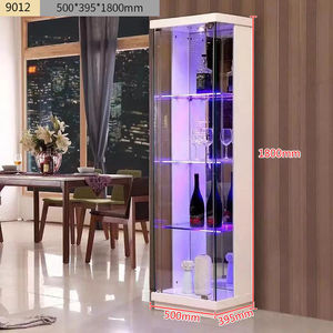 Meuble à vin d'usine, vitrine de salon en verre avec éclairage KY652, meuble à vin KY652 - Product Image 4
