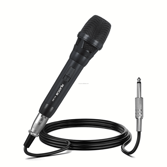 RUOCA Professional Wired Dynamic Microphone RC-905 Classic Headset & Handheld Conference Microphone Metal Light-weight Private