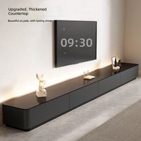Ensemble Table Basse et Meuble TV Moderne en Acier Style Luxe Léger pour Salon Appartement Gris Personnalisé Vente en Gros Direct Usine