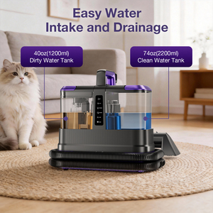 Aspirateur vapeur léger pour <span class=keywords><strong>tapis</strong></span>, nettoyage en profondeur à haute température pour la maison - Product Image 3