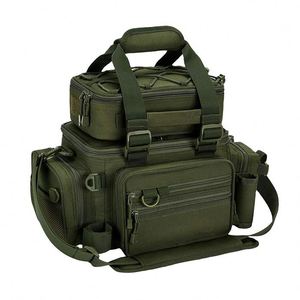 Sac de rangement pour matériel de pêche de grande capacité, sac de pêche portable, fabriqué en usine BSCI - Product Image 1