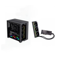 Carte graphique RTX 4090 48 Go VRAM à refroidissement liquide silencieux et ultra-basse température, GPU tout-en-un à refroidissement liquide à profil unique