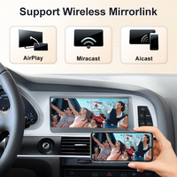 Reproductor de Radio para Auto STWEI con Android Auto y CarPlay Inalámbrico para Audi A6 C6 4f 2005-2011 MMI 2G 3G, Pantalla Táctil Multimedia Estéreo