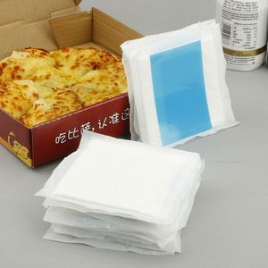 Disposable Anti <b>Condensation</b> Pizza <b>Box</b> 100ctns Pack 3000pcs/ctn 120x80mm Moisture Soaker Adhesive Absorbent Pad Environmental - Product Image 6