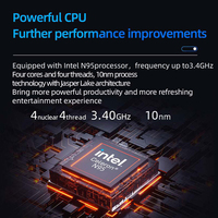 Mini PC de bureau RONC T9 Plus Intel Core I9 DDR4 Nouveau pour usage professionnel 256 Go/512 Go de stockage Windows 10 Compatibilité multi-régions