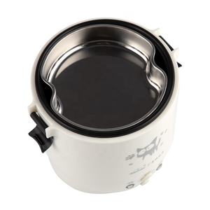 Mini cuiseur à riz électrique 1L multifonctionnel portable cuiseurs utilisés dans la maison 220V ou voiture 12V <span class=keywords><strong>camion</strong></span> 24V utilisé comme boîte à lunch - Product Image 3