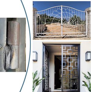 Herrajes para Puertas Personalizados, <span class=keywords><strong>Bisagras</strong></span> Industriales de Hierro sin Orificios, 1.5 mm de Espesor, <span class=keywords><strong>Bisagras</strong></span> Soldadas Pulimentadas - Product Image 4