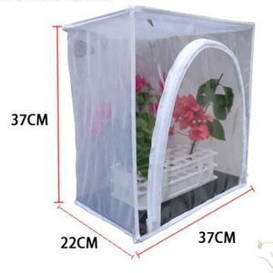 Praical Solid Pattern Weißer Zucht käfig für Reptilien im Freien Atmungsaktiv mit Reiß verschluss - Product Image 5