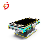 Équipements automatiques de terrain de jeu intérieur Machine de jeu d'arcade de produit de divertissement de billard numérique 3D