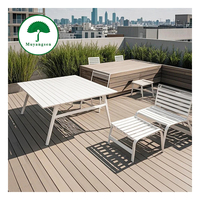 Échantillons Gratuits – Nouveau Revêtement de Terrasse Composite Coextrudé 3D Effet Bois, Épaissi, Personnalisable, Étanche et Antidérapant pour Restaurants Extérieurs