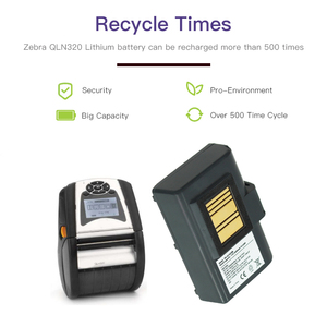 QLN220 QLN320 QLn320HC ZQ520 ZQ510 zebrazq320バッテリー<span class=keywords><strong>Zebra</strong></span>モバイルプリンター用リチウムイオンバッテリーzebraqlnバッテリー - Product Image 3