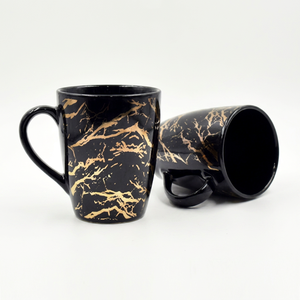แก้วมัคและถ้วยเซรามิกเคลือบด้าน แก้วกาแฟเซรามิกเนื้อ Bone China ภาชนะใส่เครื่องดื่มแบบใช้ซ้ำได้สำหรับใช้ในบ้าน แก้วมัคเซรามิกแบบคลาสสิก - Product Image 6
