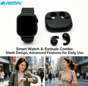 Reloj Inteligente AEMAI con Respuesta a <span class=keywords><strong>WhatsApp</strong></span>, Pago Dual, Mensajes de Texto, Navegación con Mapas, Carga Inalámbrica, Caja de Aleación de Aluminio, 7 Días de Autonomía de la Batería - Product Image 5