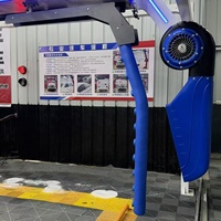 Akıllı 360 Temassız Robot Araba Yıkama Makinesi Benzin İstasyonları için Otomatik Fırçasız Temassız Araba Yıkama Sistemi