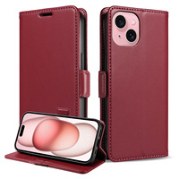 Étui portefeuille pour Samsung A53 5G - Coque TPU+PU fine avec emplacements pour cartes, protection renforcée antichoc