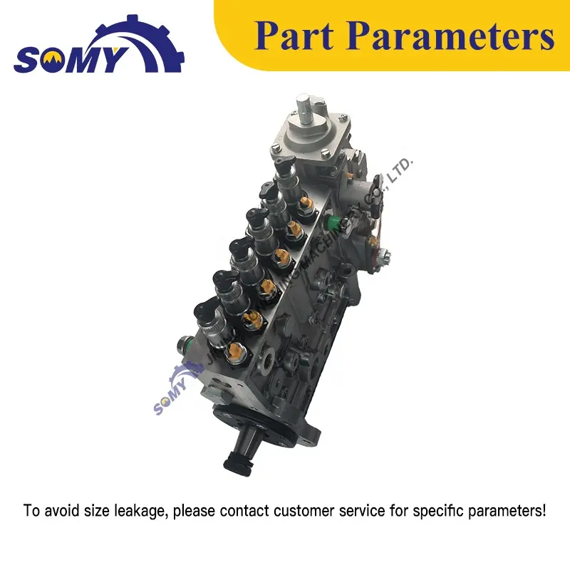 PC360-7 diesel pump bosch fuel injection pump assy 6743-71-1131 engine SAA6D114E-2 part for excavator
