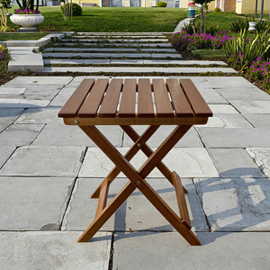 Bán Hàng Nóng Tùy Chỉnh Trọng Lượng Nhẹ Cắm Trại Ngoài Trời Bảng Có Thể Gập Lại Vuông Gỗ Ngoài Trời Bảng - Product Image 6