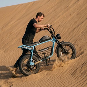 Bicicleta Eléctrica Todoterreno Resistente con Neumáticos Anchos Antideslizantes, Bicicleta Eléctrica Robusta para Explorar <span class=keywords><strong>Dunas</strong></span> de Arena - Product Image 1