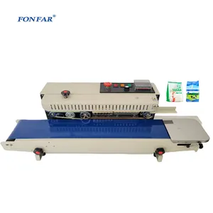 Automatic Airtight Heat Sealing Machine Continuous Sealing Machine/Vertical Plastic Bag Aluminum Foil Bag Heat Sealing Machine