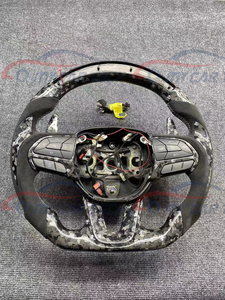Volant en fibre de carbone pour <span class=keywords><strong>dodge</strong></span> <span class=keywords><strong>charger</strong></span> gt 2018 - Product Image 6