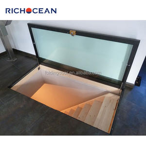 RICHOCEAN Lucernario Minimalista con Isolamento Termico e Vetro Temperato, Finestre di Emergenza in Alluminio per Seminterrati - Product Image 4