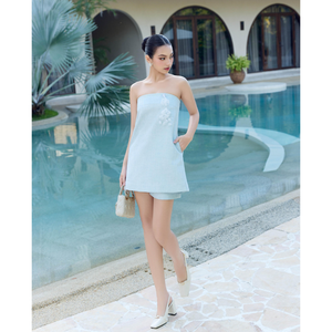 Ventas calientes Camisas y blusas de mujer Ropa de mujer 2024 Estilo elegante Tela ecológica Enzo Vietnam - Product Image 6