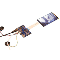 Panel Layar LCD TFT FHD Sharp LS055T1SX01 5,5 Inci Resolusi 1080*1920 dengan 30 Pin MIPI ke Papan Driver untuk Printer 3D
